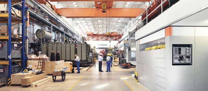 Feuerwehr- und Fluchtpläne für die Baubranche: Logistik und Produktionshallen